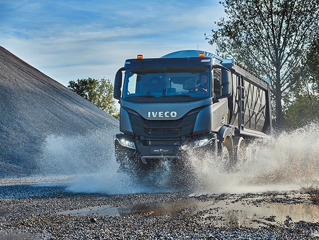 IVECO T-WAY im Baustelleneinsatz