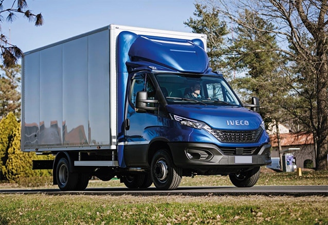 IVECO Daily mit Kofferaufbau