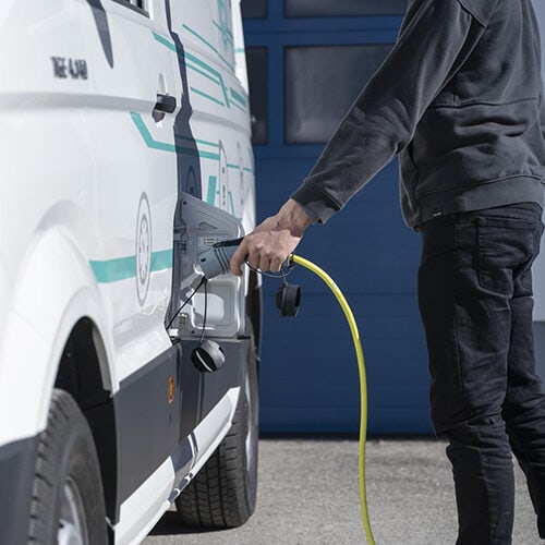 MAN eTGE Kastenwagen