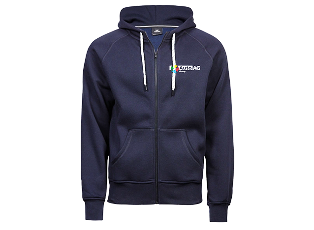 Hoodie-mit-Zip-und-Kapuze